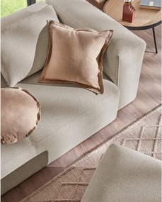 Blok bézs kanapé, 240 cm - Kave Home