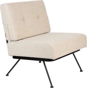 Krémszínű fotel Bowie – Zuiver