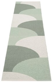 Zöld kültéri-beltéri futószőnyeg 70x270 cm Hill Army Misty Mint – Pappelina