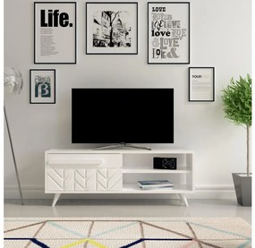 Asir TV Asztal VENEDIK 43,7x120 cm fehér AS0991