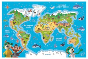 Trefl Puzzle Treflici ismeri a világ állatait , 48darab