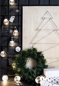 LED-es dekorációs lámpa, fekete, 5m