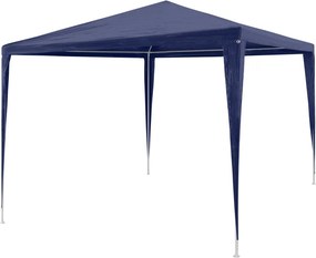 vidaXL kék rendezvénysátor 3 x 3 m