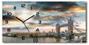 Négyszögletes üvegóra vízszintesen Tower bridge london pl_zsp_60x30_f_113885431
