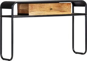 vidaXL tömör mangófa tálalóasztal 118 x 30 x 75 cm