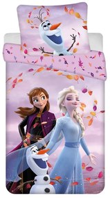Egyszemélyes pamut gyerek ágyneműhuzat 140x200 cm Frozen "Sky" – Jerry Fabrics