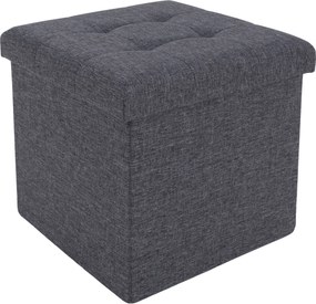 Puff, sötétszürke, FALON
