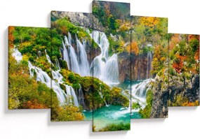 Kép - Plitvicei-tavak Nemzeti Park (150x105 cm)