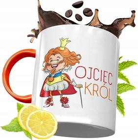 Narancssárga Bögre Apák Napjára Ajándék fényképes nyomtatással