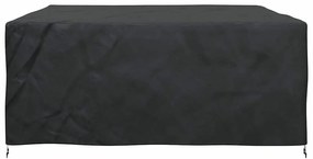 Kültéri bútorhuzat Fekete 300 x 250 x 70 cm 210D