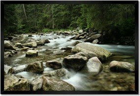 Poszterek keretben 60x40 Tátra Lengyel hegyek Kilátás