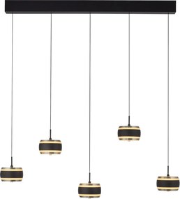 Paul Neuhaus modern függeszték pure falling rings fekete pln2504-18