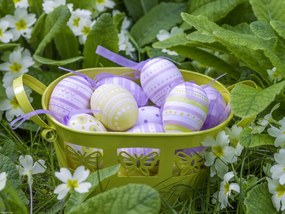 Poszter 40x30cm Húsvéti tojások kosárban 4, Assaf Frank