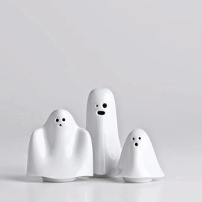 Booh! Porcelán asztal/bors szett fehér Holaria