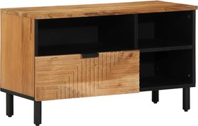 vidaXL TV egységek fiókkal Tömör Akácfa 80 x 33,5 x 46 cm Faanyag