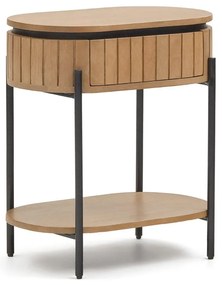 Mangófa éjjeliszekrény Licia - Kave Home