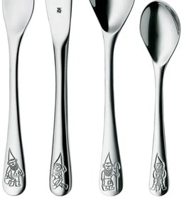 WMF - Törpök gyerek evőeszközkészlet, 4 db