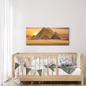 Kép - Piramisok (120x50 cm)