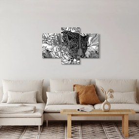 Kép - Egzotikus kert (90x60 cm)
