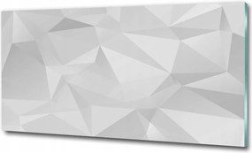 Fotó üvegfestmény Absztrakt háromszögek 100x50