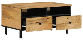 tömör mangófa dohányzóasztal 80 x 54 x 40 cm