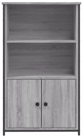 szürke sonoma szerelt fa magasszekrény 62 x 32 x 103,5 cm
