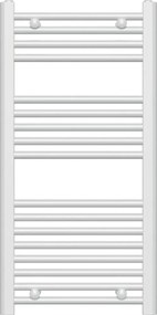 Novaservis - Fürdőszobai törölközőszárító radiátor 365W/230V 90x45 cm fehér, egyenes kivitel