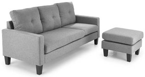 Ecker ülőgarnitúra, szürke