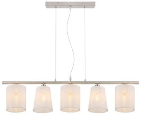 Globo 15430-5H - Csillár zsinóron NEMMO 5xE14/25W/230V