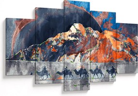 Kép - A sweathouse-ok illusztrációja (150x105 cm)