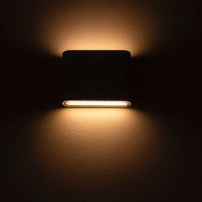 Zuma Line SJ22621- LED Kültéri fali lámpa SHADOW LED/12W/230V IP65 fekete