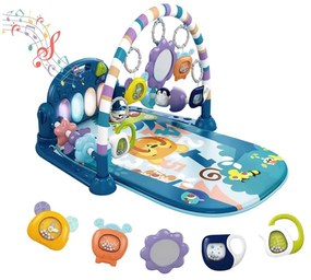 Zongorás játszószőnyeg - több típusban-kék