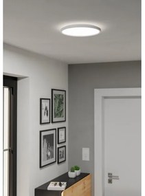 Eglo 901446 -LED Fürdőszobai mennyezeti lámpa ROVITO 13,9W/230V átm. 30cm IP44 fehér