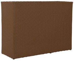 Virágcserép, bézs rattan, RAMS