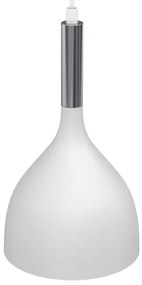 Csillár zsinóron NOAK 2xE27/15W/230V fehér/króm