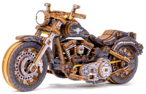 Motor 3D fa puzzle &#8211; Cruiser V-Twin &#8211; Limitált kiadás