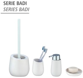 Badi fehér kerámia WC-kefe - Wenko