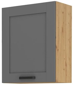 Felső konyhaszekrény Lucid 60 G 72 1F (artisan tölgy + dustgrey). 1045591