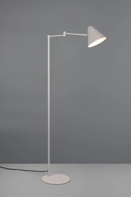 Elefántcsont színű állólámpa hajlítható szerkezettel (magasság 126,5 cm) Cosima – Trio