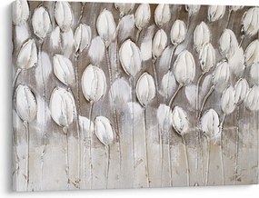 Kép - Strukturált tulipánok (70x50 cm)