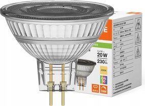 Led izzó MR16 GU5.3 3,4W 20W 230lm 3000K 12V Fényerőszabályozható Ledvance
