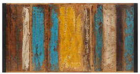 Tömör újrahasznosított fa bárasztal 175x90x110 cm