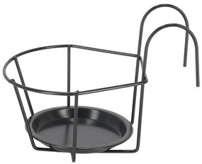 Fém fali függő virágcserép tartó – Esschert Design