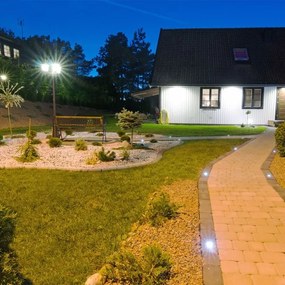 Kültéri lámpa 2xE27/60W/230V IP44 232 cm fekete