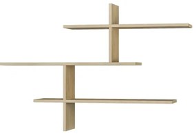 Fali polc LEO 80,5x123 cm tölgy