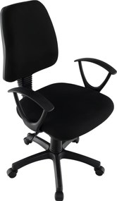 Irodaiszék, fekete, COLBY NEW
