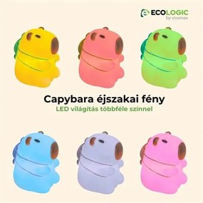Capybara éjszakai fény (GYEL08)
