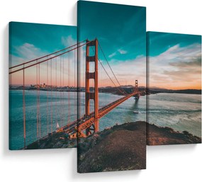 Kép - Golden Gate, San Francisco (90x60 cm)