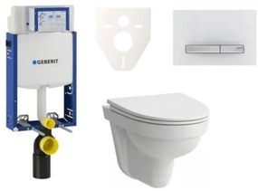 Fali WC szett Geberit befalazáshoz + Laufen Pro Nordic WC SIKOGE2H8