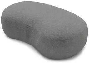 Világosszürke buklé szövet lábtartó Saint-Germain – Bobochic Paris